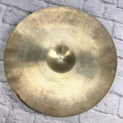 Vintage 1970s Zildjian 20in Ride Cymbal