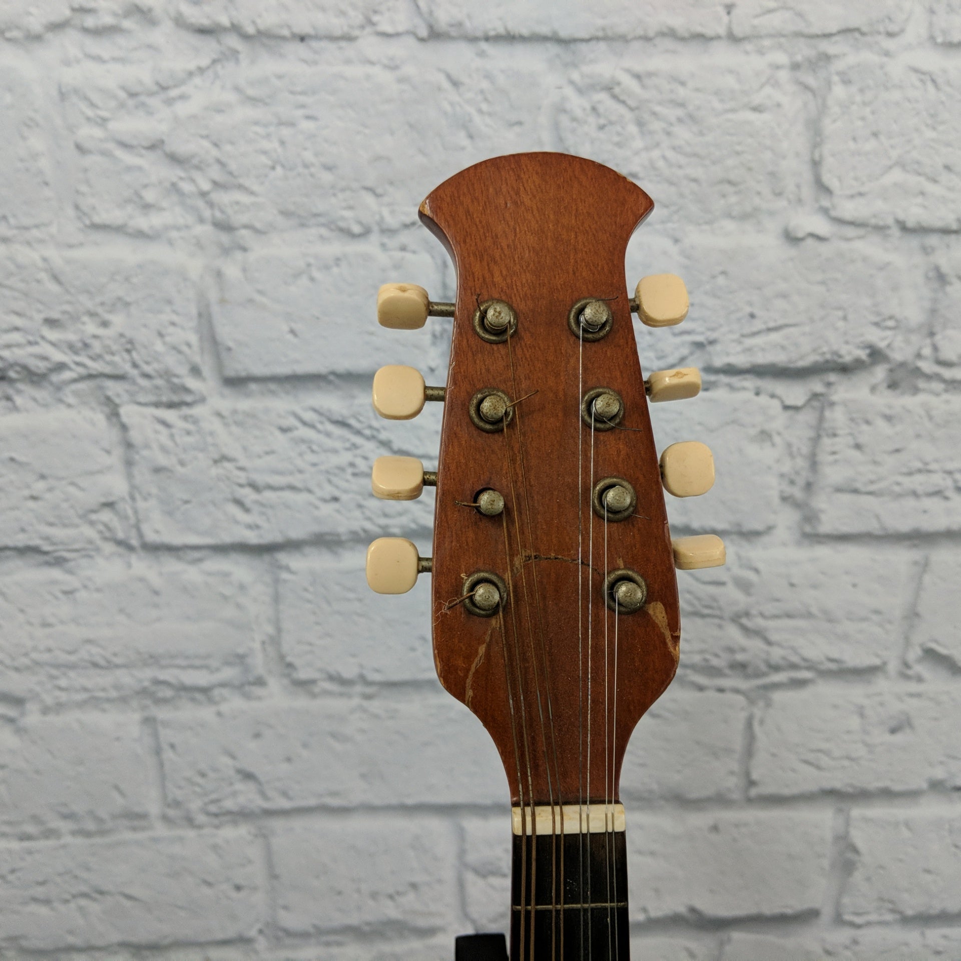 1975 Suzuki Mandolin with Silver Hardshell Case