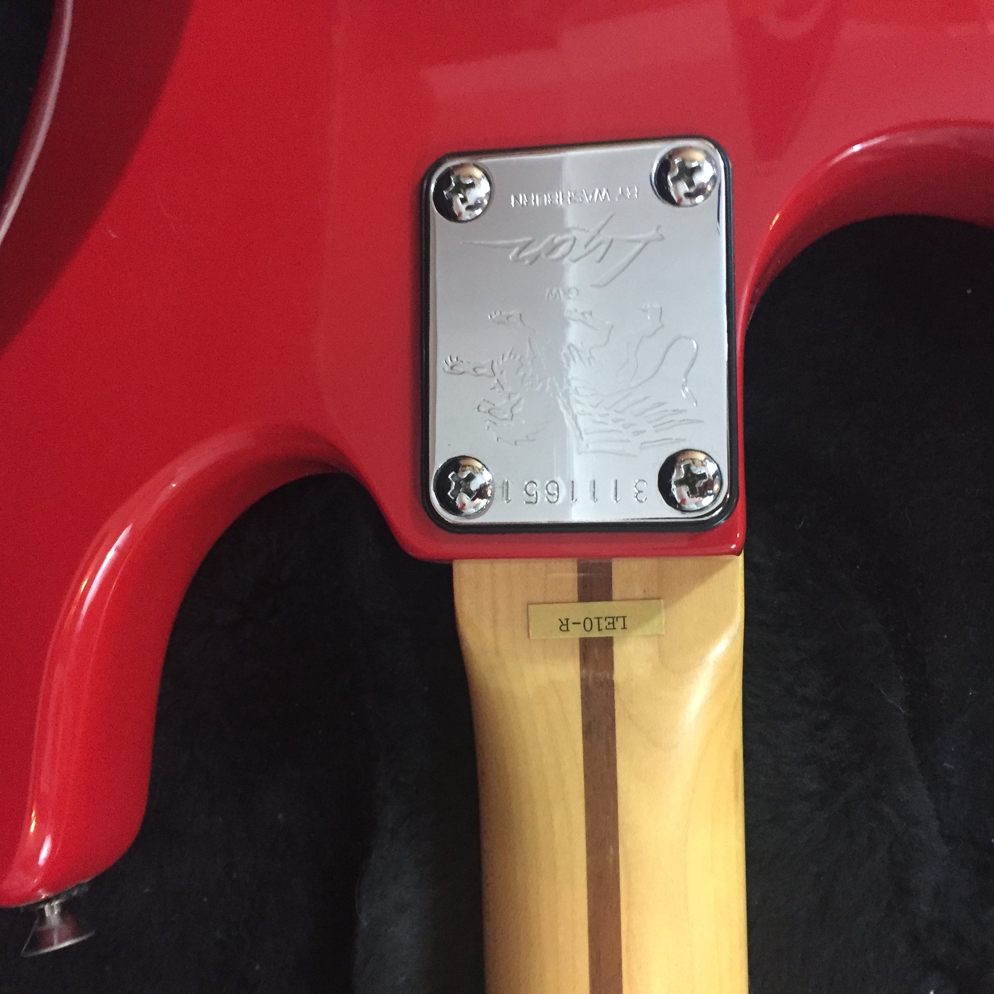 Lyon by Washburn LE-10 Electric Guitar Red