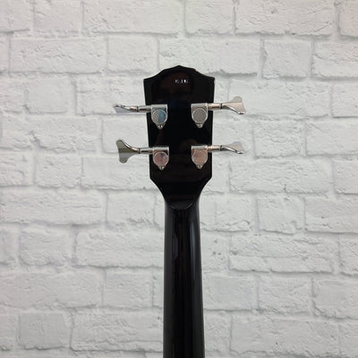 Fender CB-60SCE Concert Acoustic-Electric Bass, Black