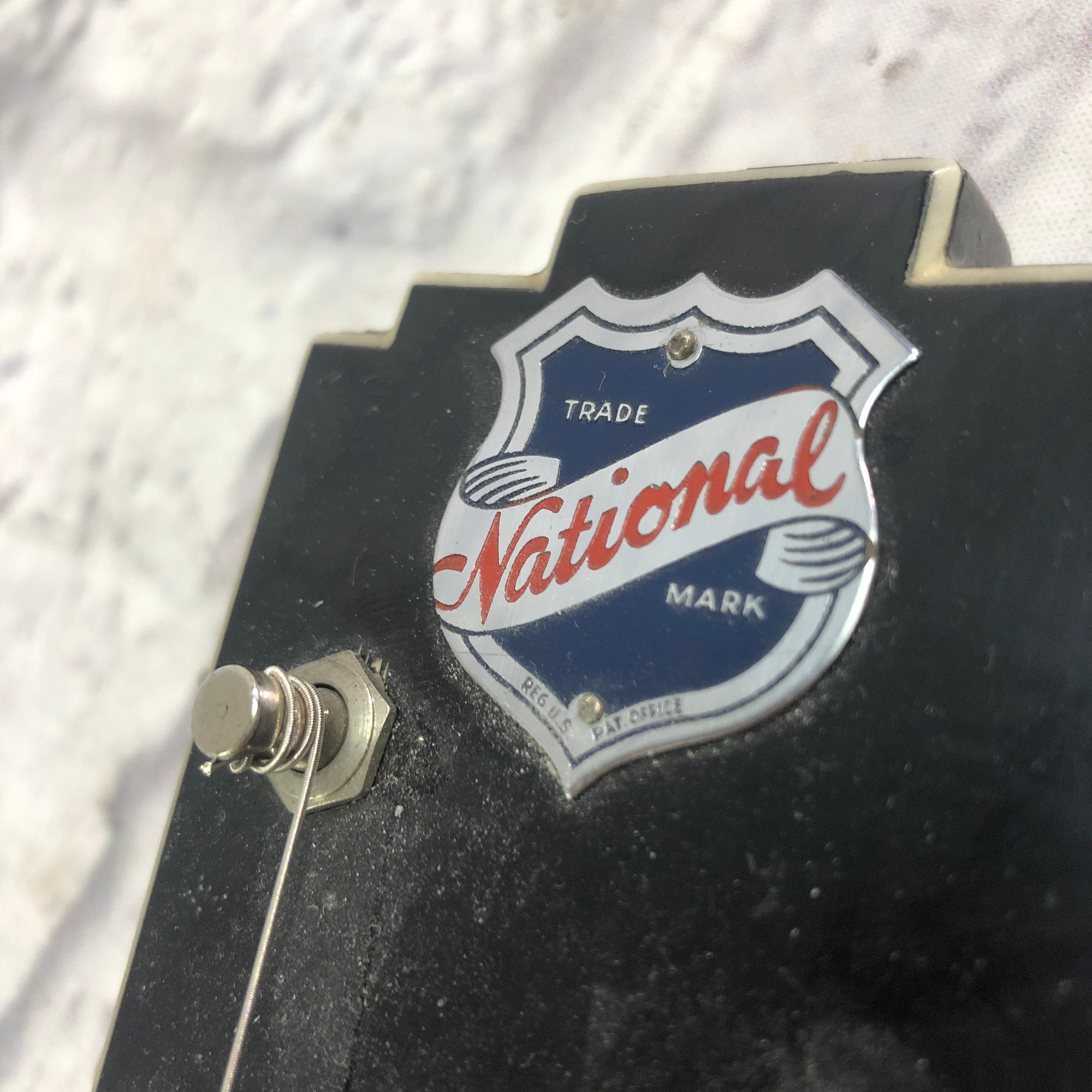 National New Yorker 7-String Lap Steel Guitar Early 1940s