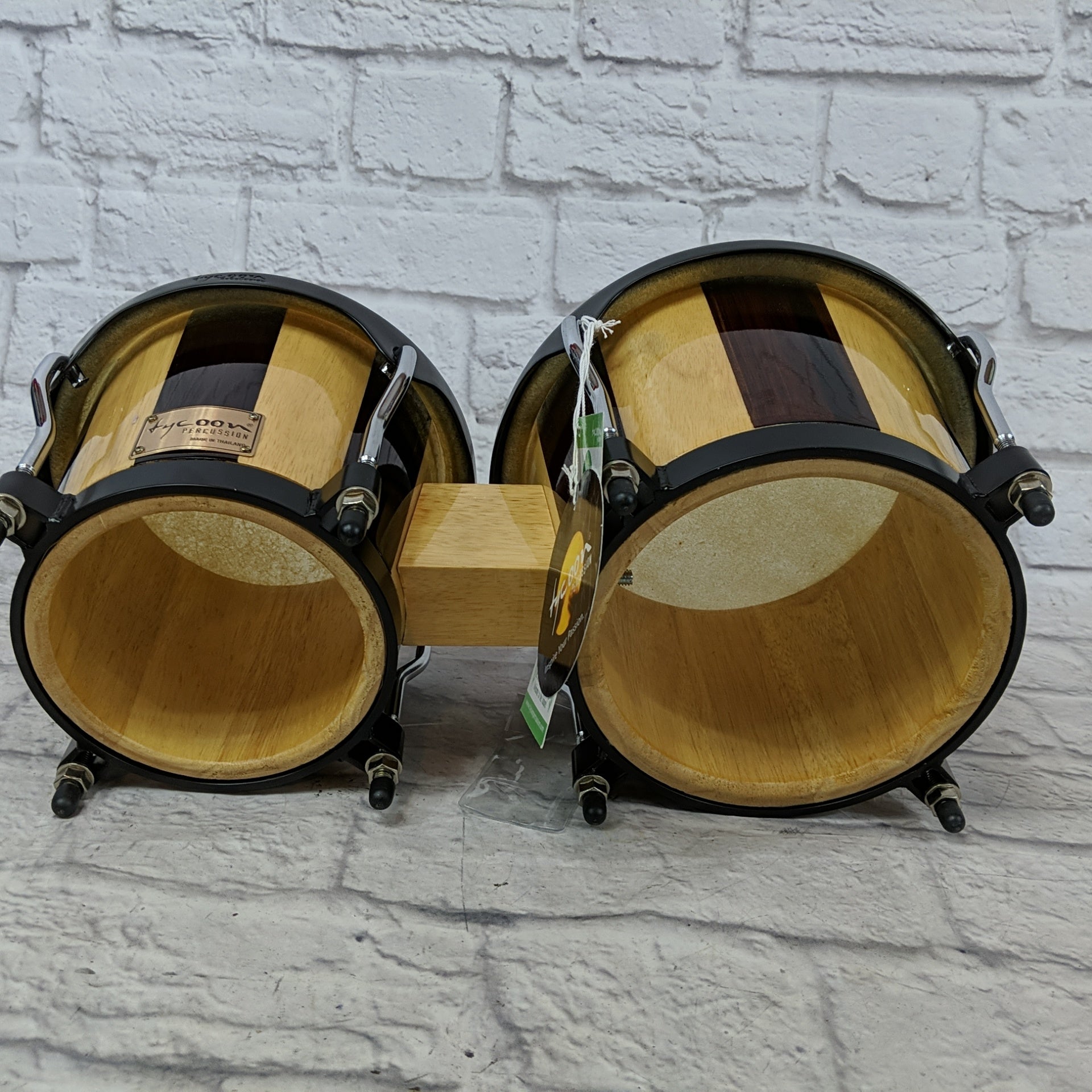 Tycoon TB-80 B RE 7" and 8.5" Artist Series Retro Finish Bongos - New Old Stock!