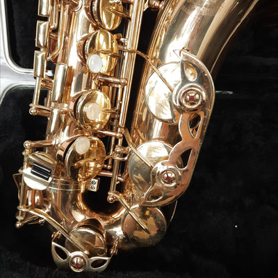 Hunter HAS6430YL Saxophone w/Case (Bent Horn)