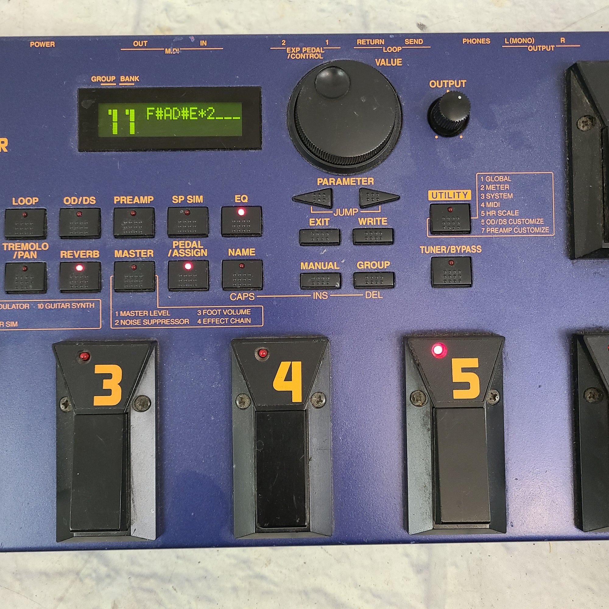 Boss GT-5 Multi Effects Pedal