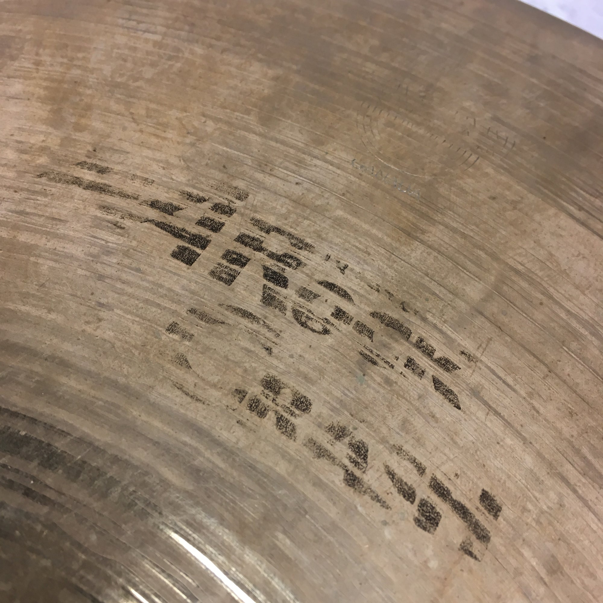 Sabian 16in AA Rock Crash with Factory Rivet Holes