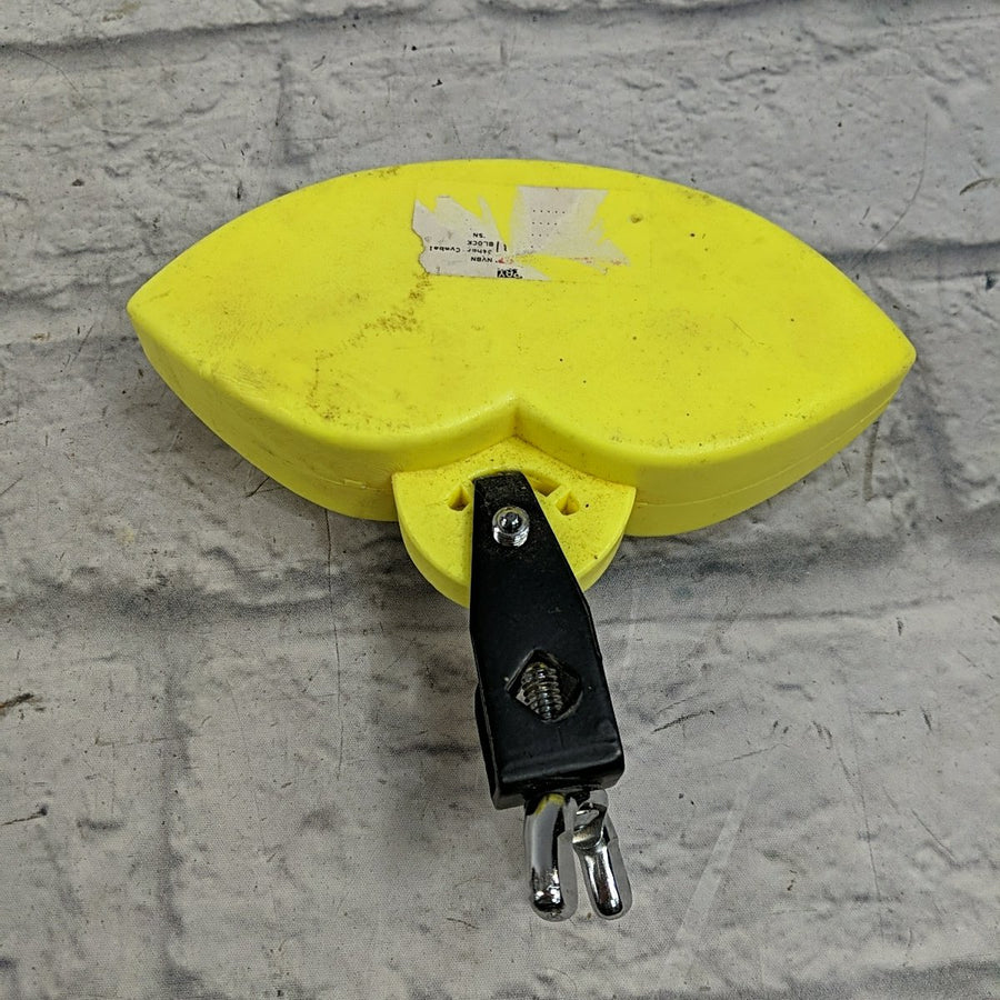 Yellow Jam Block Plastic Cowbell