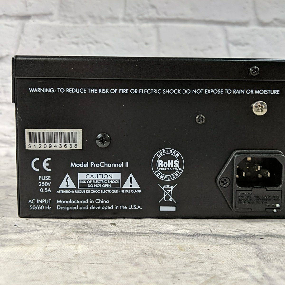 Art Pro Channel II Tube Microphone Preamp DI Parametric Equalizer an