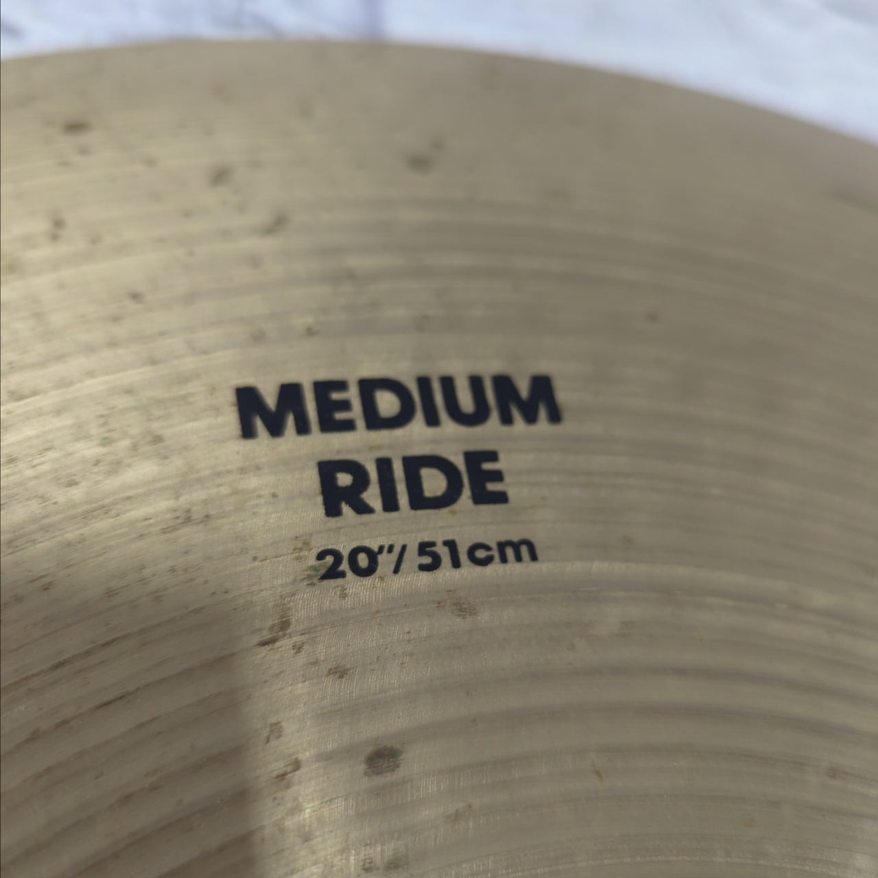 Zildjian Medium Ride 20" 51cm Ride Cymbal 2350g 1981-1992 (“CO.” Stamp)