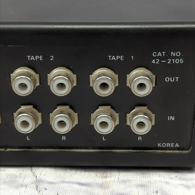 Realistic 42-2105 Tape Control Center