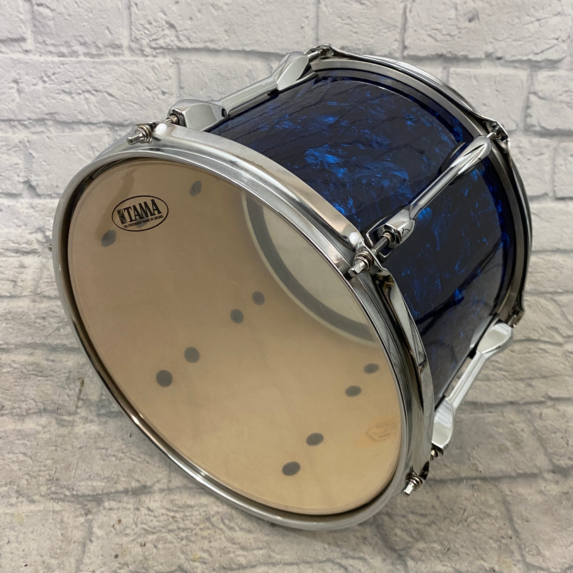 Tama Superstar 9x12 Birch Shell Rack Tom - Blue Oyster Pearl