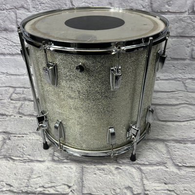 Ludwig Keystone Badge 12 13 16 22 - Silver Sparkle Players Grade 1960s Drum Kit