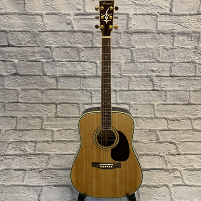 Ventura V4NAT Solid Top Dreadnought Acoustic Guitar