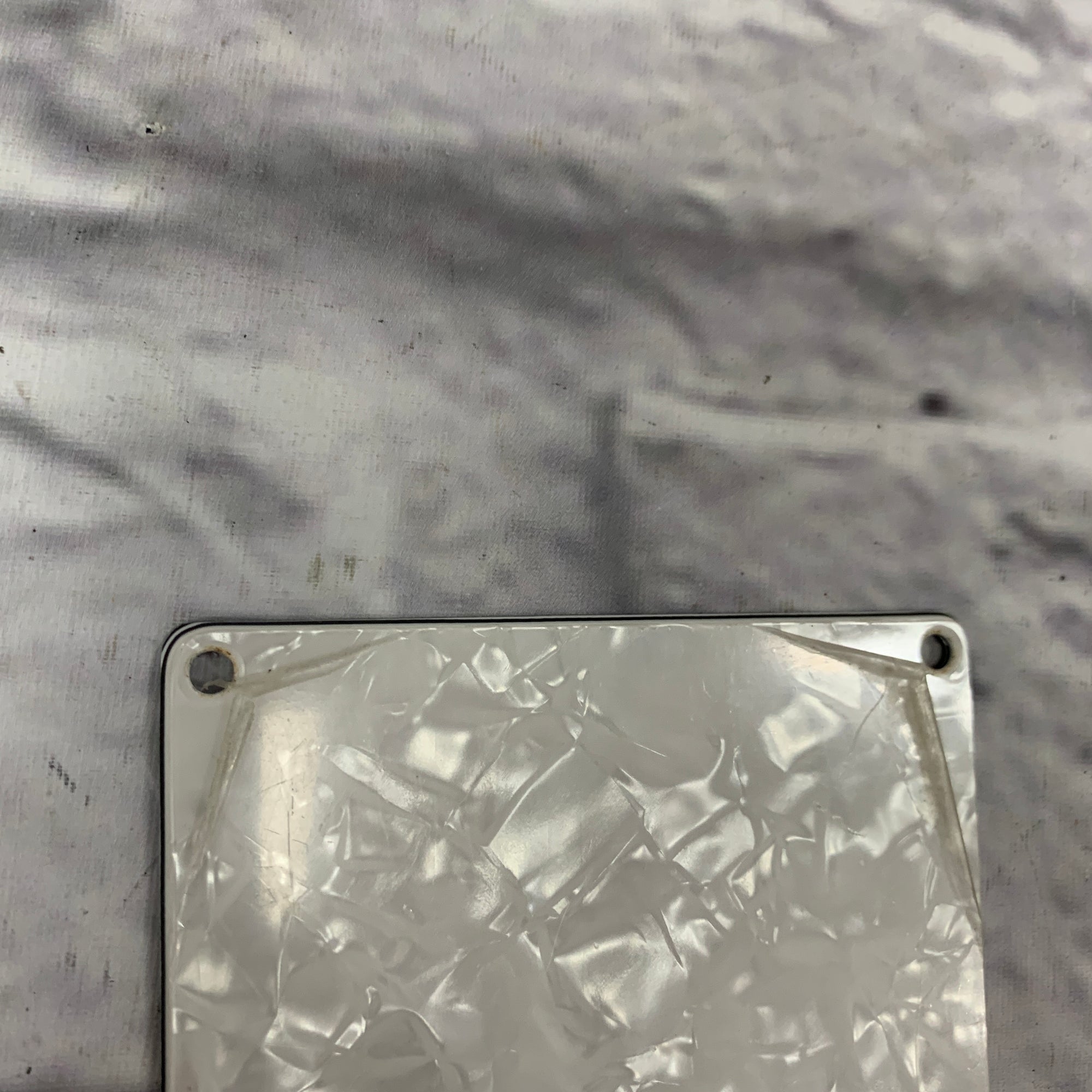 Unknown Electric Guitar Back Cover Plastic Plate