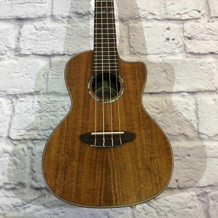 Luna HTC Koa Concert Ukulele