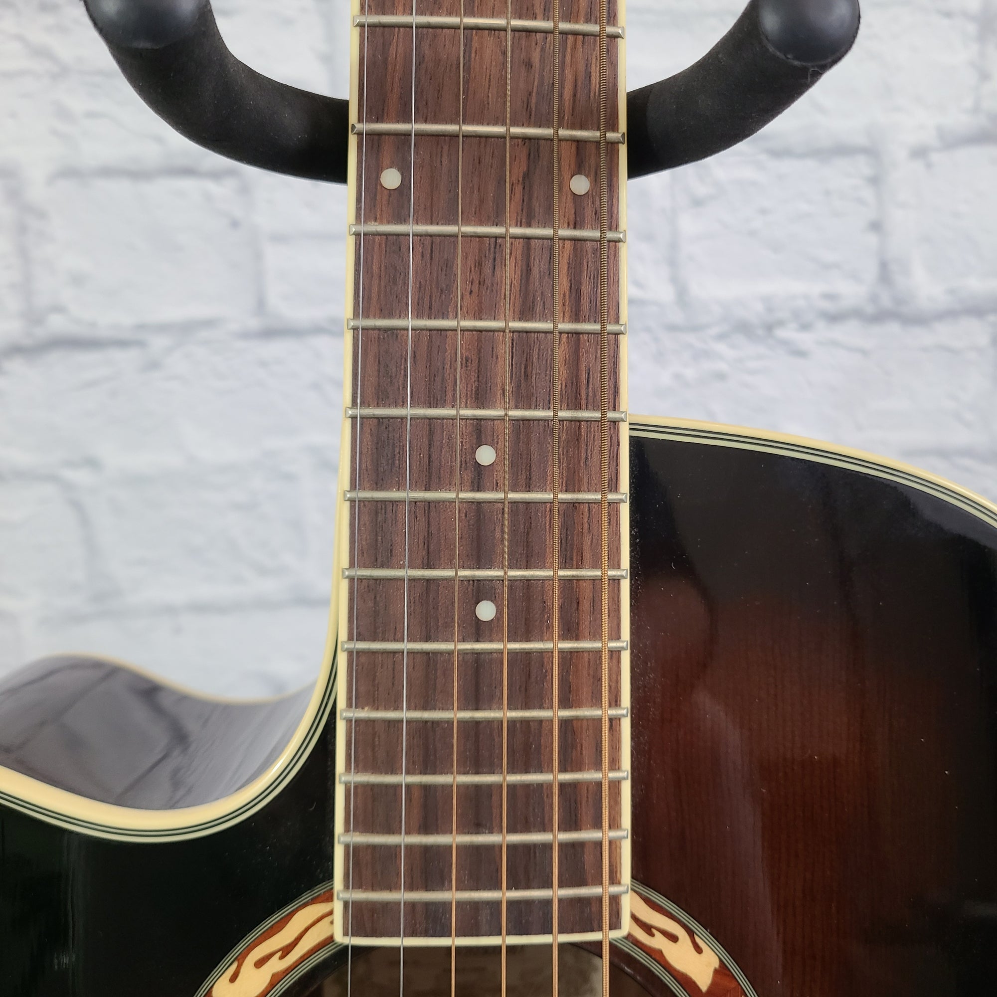 Ibanez AEF18LE DVS1201 Left Handed Acoustic Guitar Rootbeer Burst