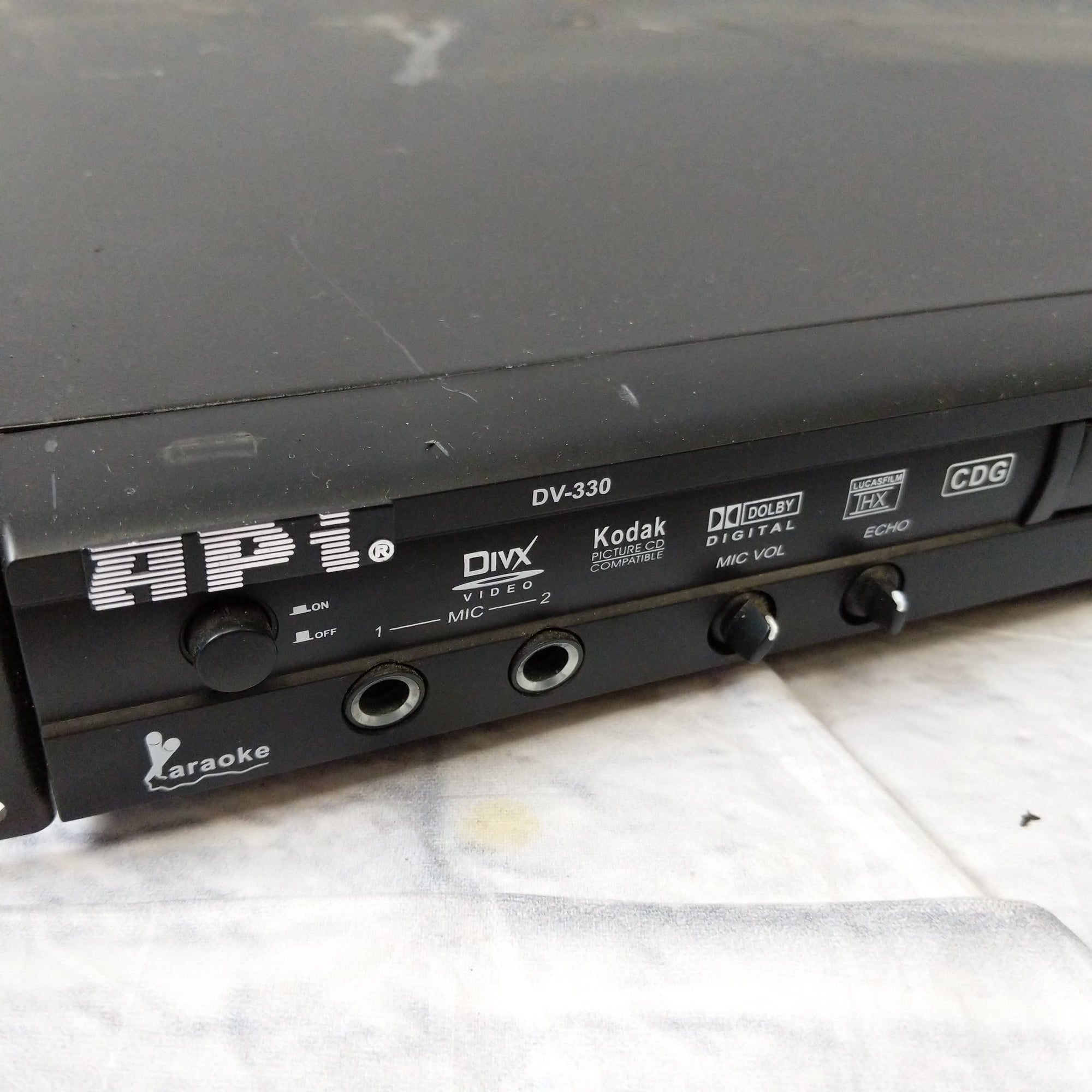 API DV-330 Rack Mounted Karaoke DVD Player - Evolution Music