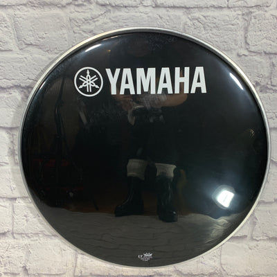 Yamaha 22 Black Drum Head