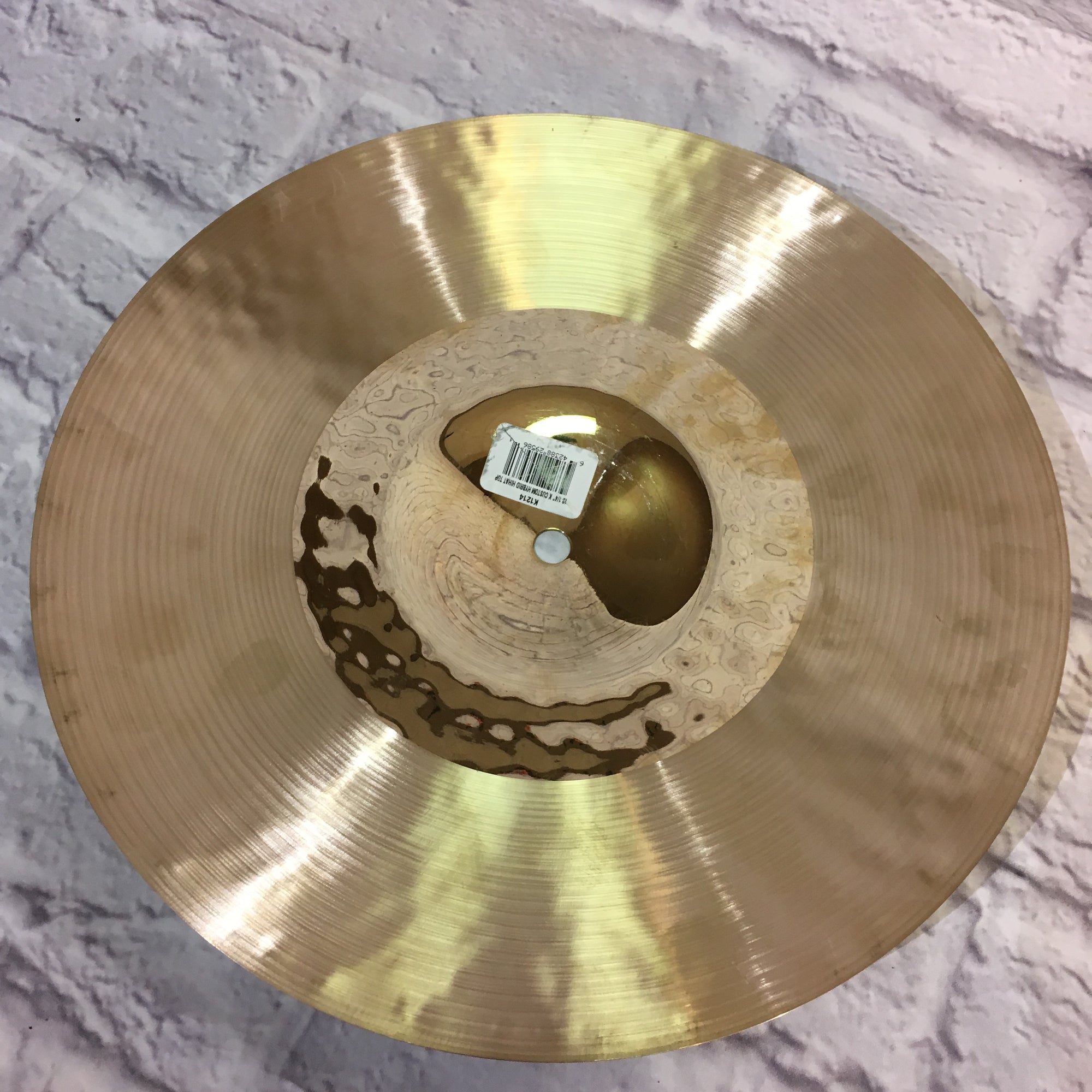 Zildjian 13.25in K Custom Hybrid Hi Hat Cymbal Pair