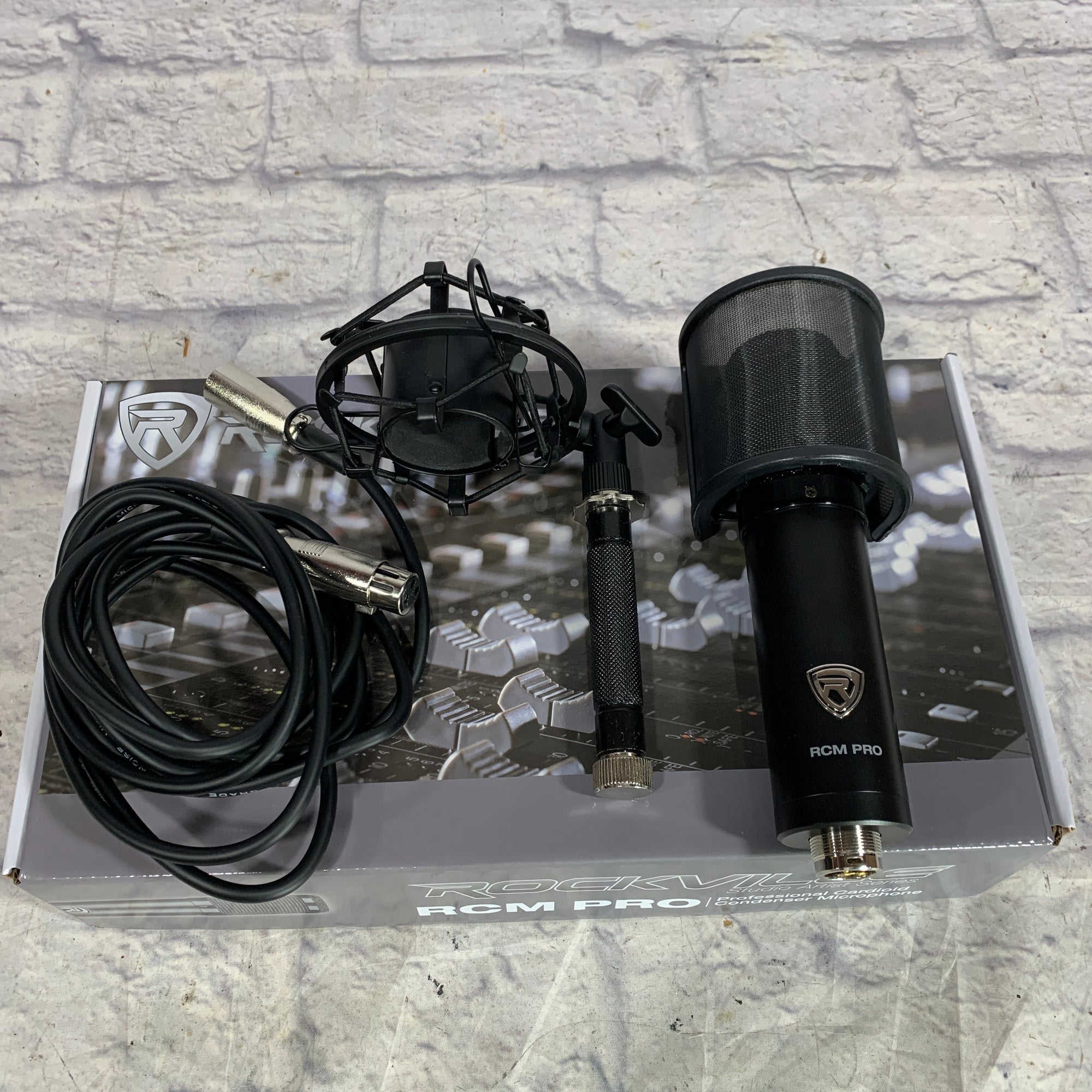 Rockville RCM PRO Condenser Microphone Kit