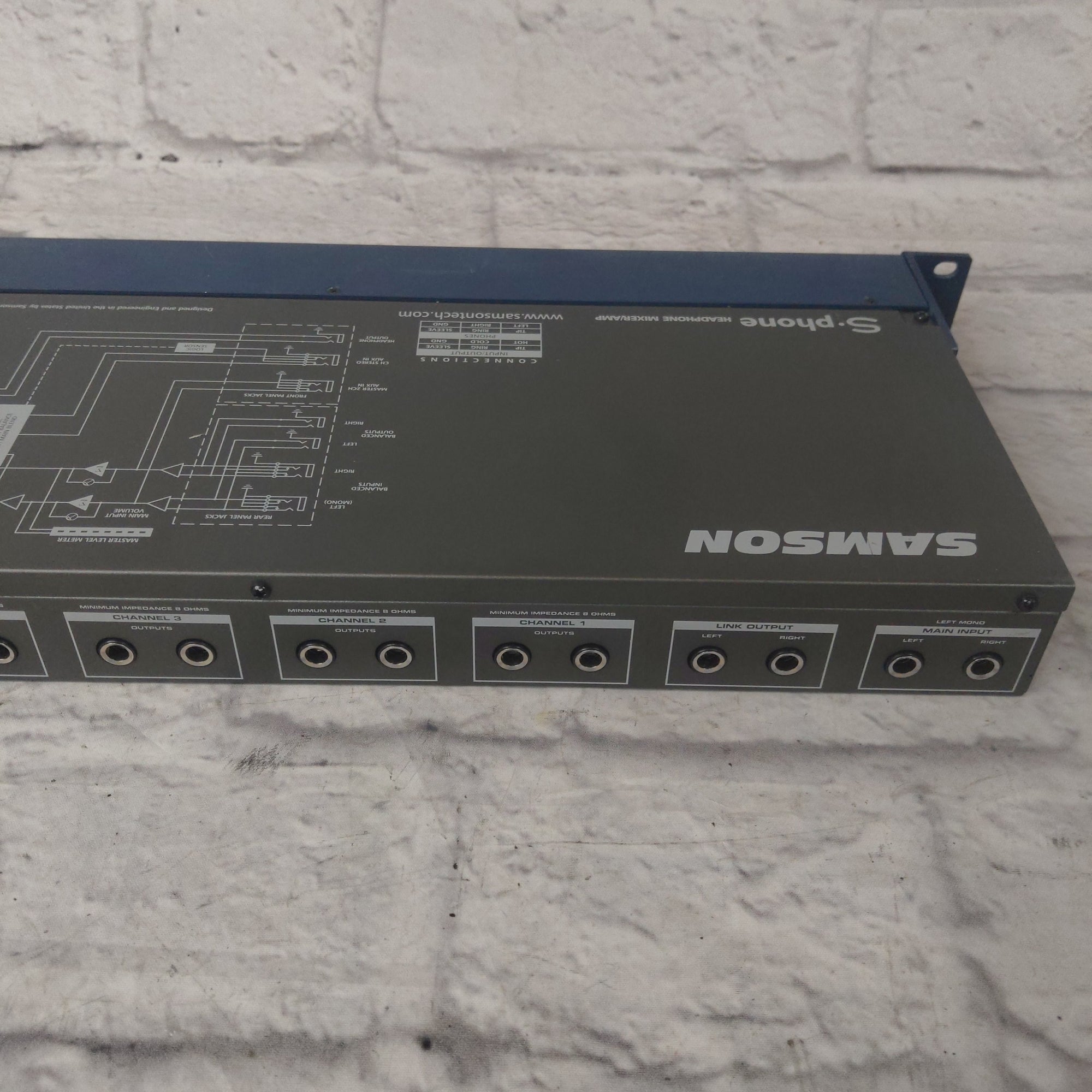 Samson S-Phone S Class Headphone Mixer / Amp