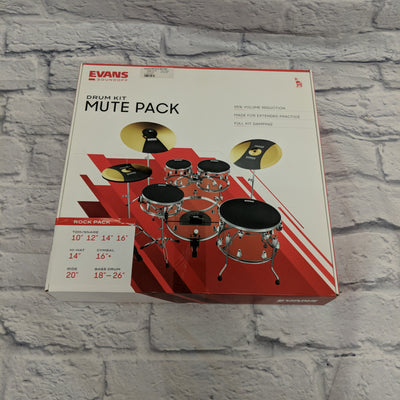 Evans Sound Off Drum Mute 8-Pack - Evolution Music