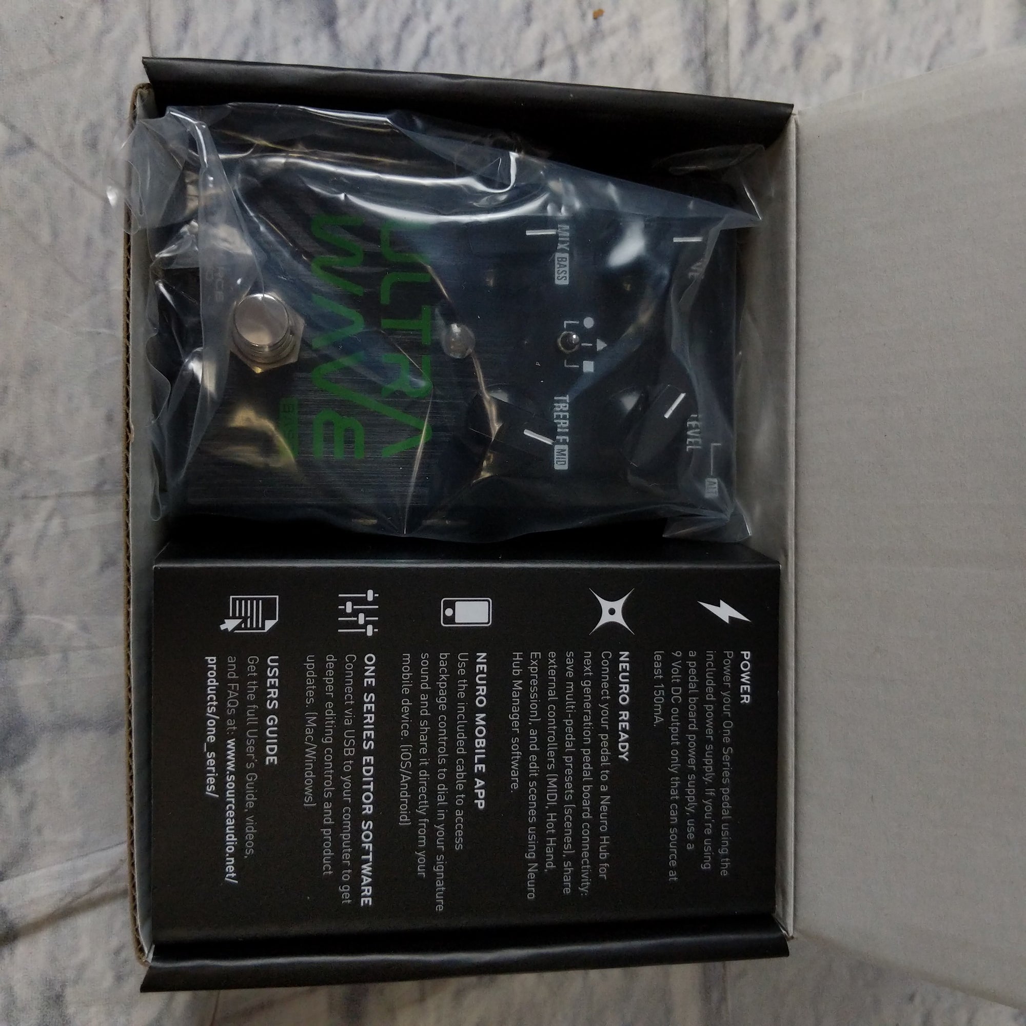 Source Audio ultra wave bass Amp Modeling Pedal