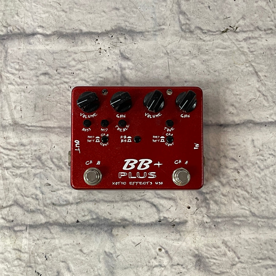 Xotic BB+ Preamp and Boost Pedal