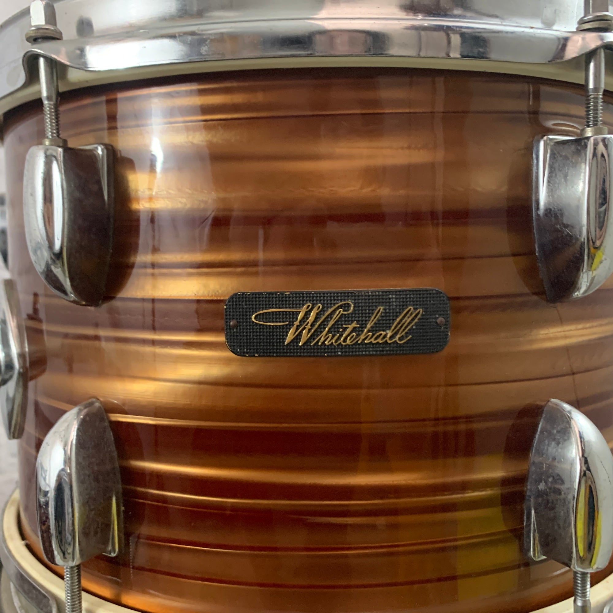 Vintage MIJ Whitehall 4pc Drum Kit Tigers Eye Wrap - 12/13/16/22