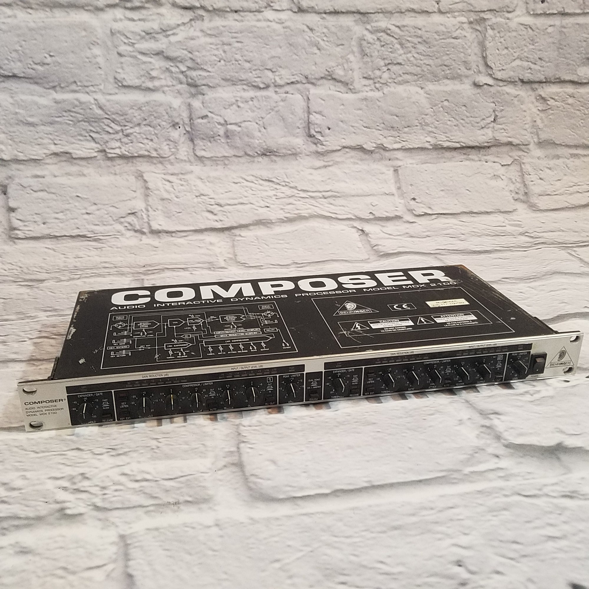 Behringer MDX 2100 Composer Dynamics Processor Rack Compressor