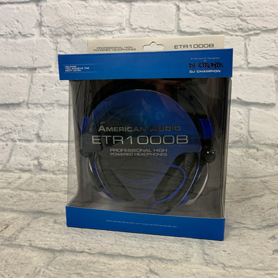 American Audio ETR 1000B DJ Headphones