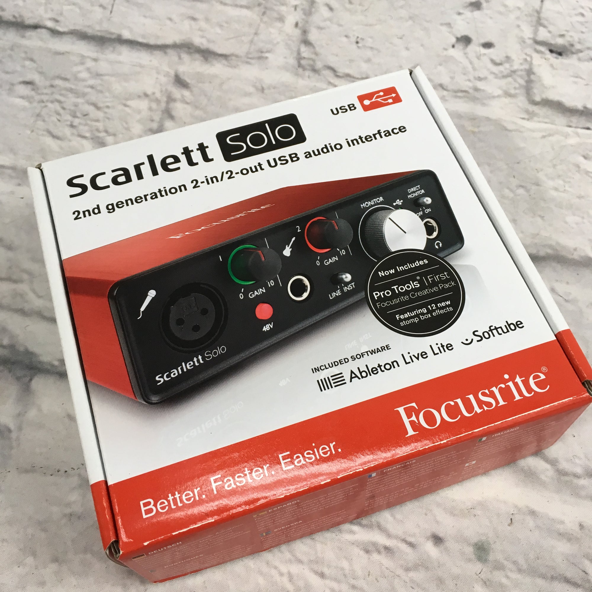 Focusrite Scarlett Solo 2nd Generation Interface