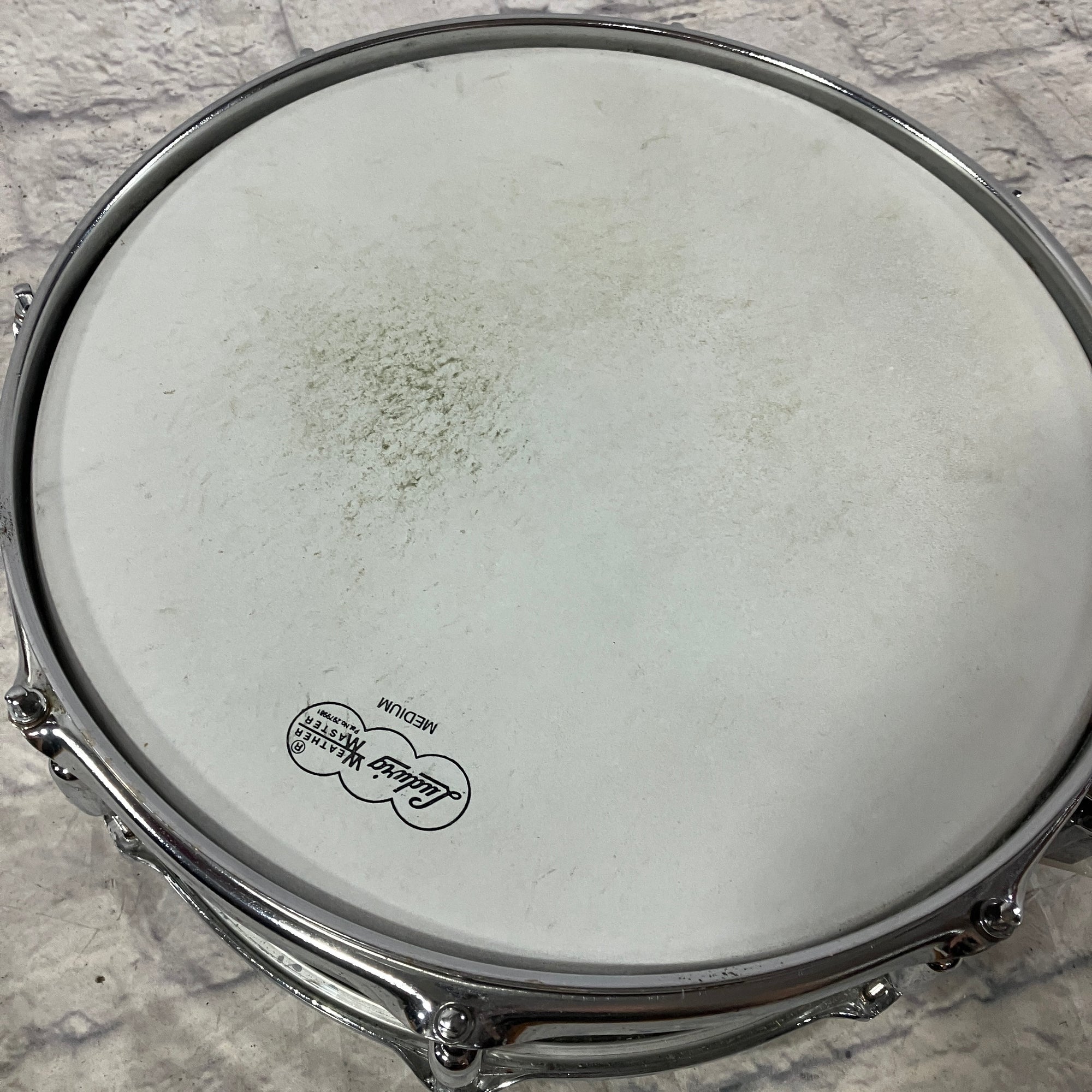 Ludwig Rocker 14 x 5 Chrome over Wood Snare