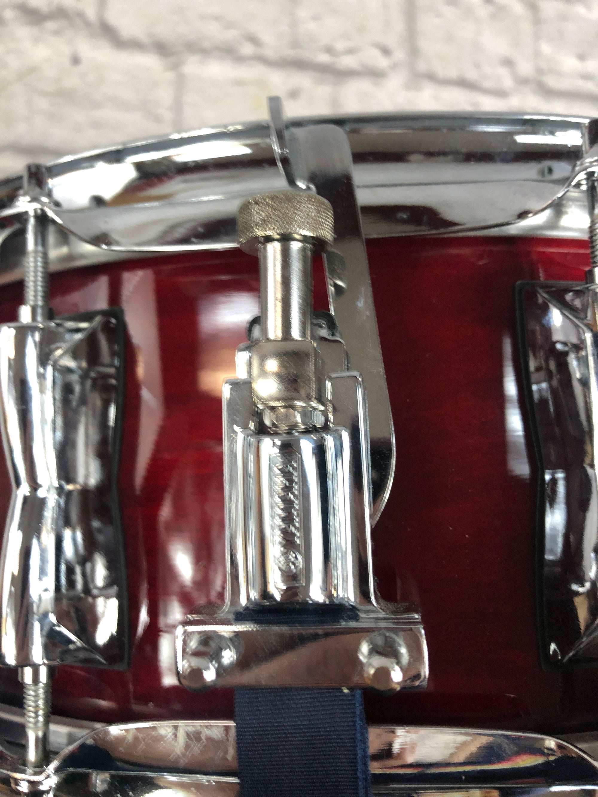 Yamaha Stage Custom All Birch Shell Snare Cranberry Red