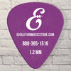 Evolution Brand Heavy 1.2mm Duralin 12 Pack Guitar Picks (Purple)