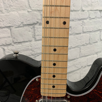 Nashville Guitar Works 125 Single Cutaway - Black, Maple Fretboard