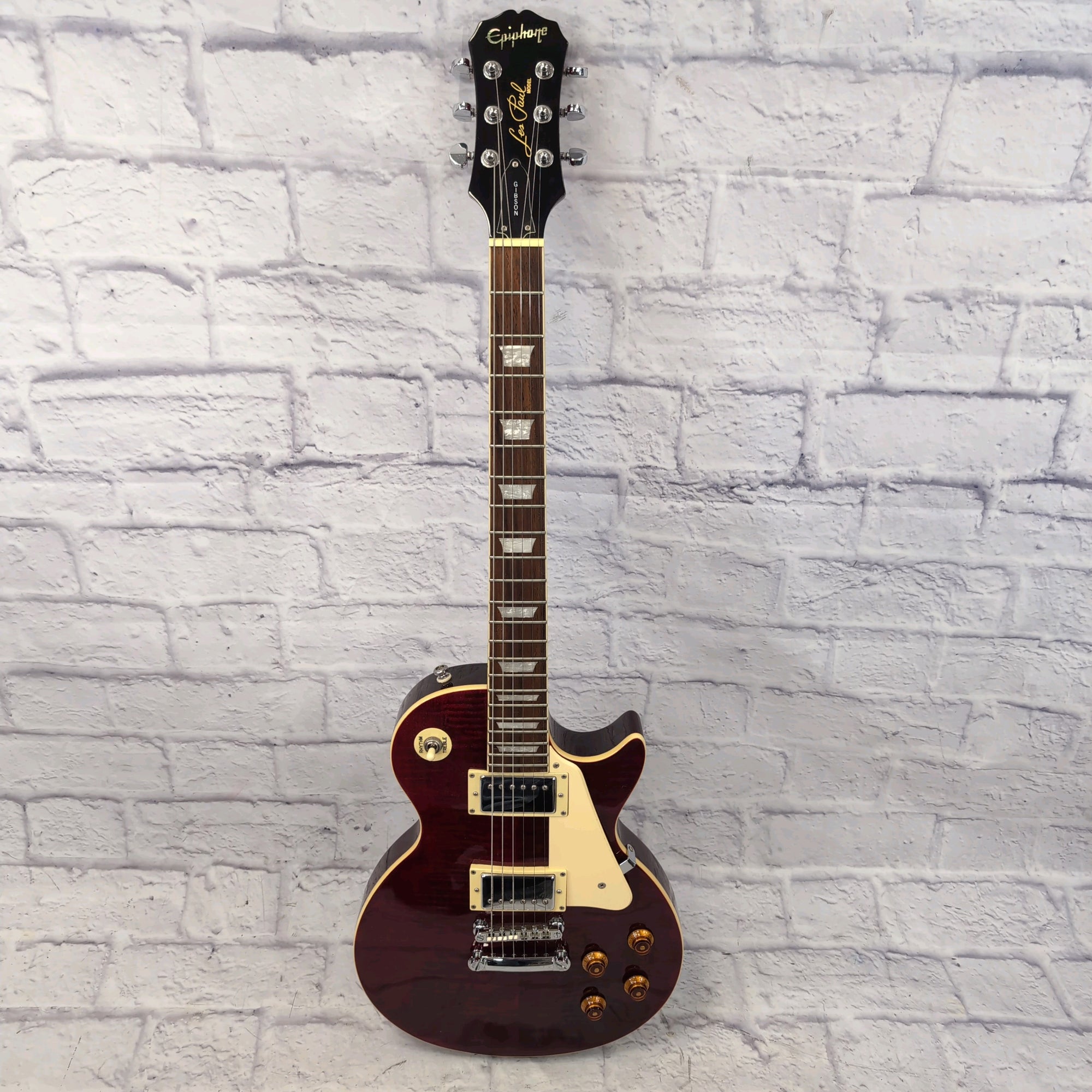 Epiphone Les Paul 2003 限定モデル 美品 ケース付 Epiphone Les Paul MIK Electric Guitar 2003 w/ Hard Case