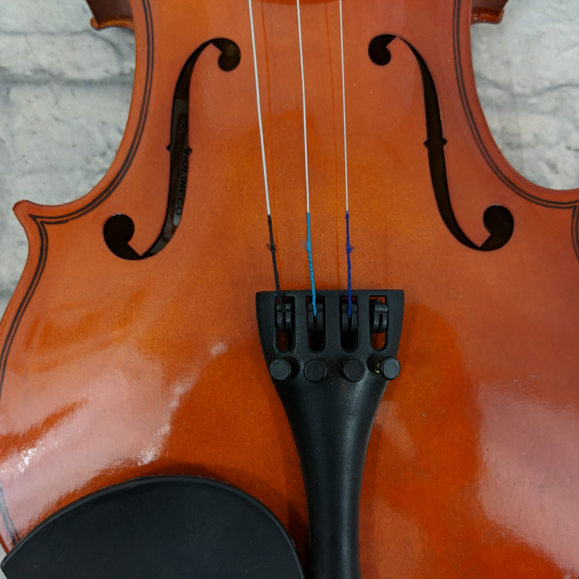 Palatino VN-350 4/4 Violin with Black Case For Parts