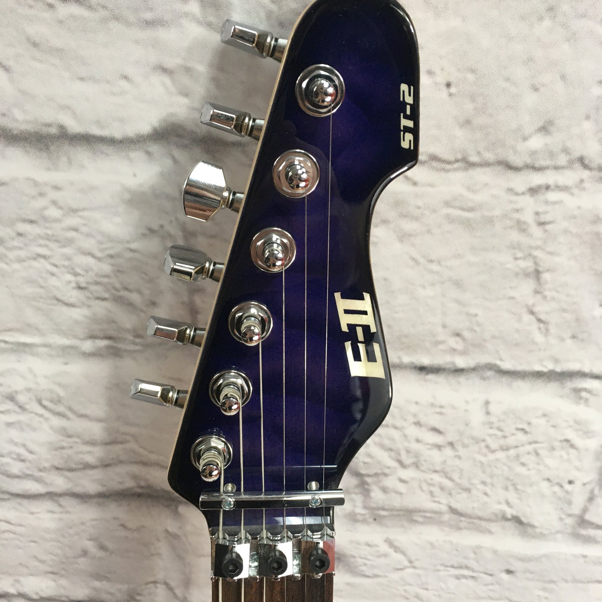 ESP E-II ST-2 Solid Body Electric Guitar with Hard Case