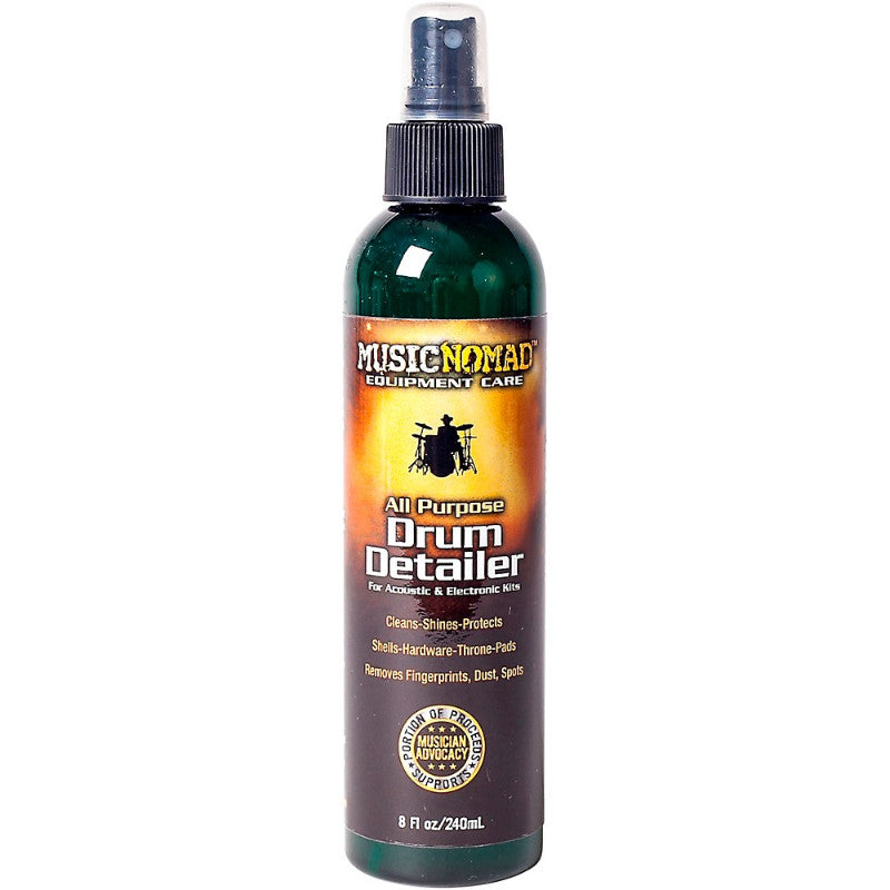 Music Nomad MN110 Premium Drum Detailer and Polish, 8 oz.