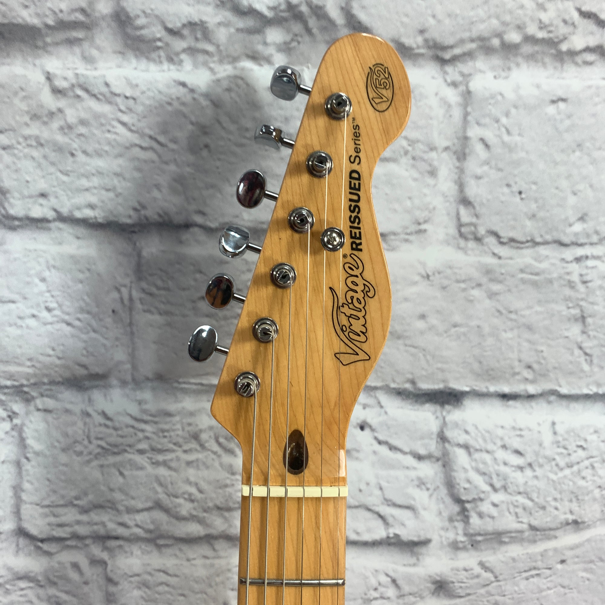 Vintage V52 Telecaster Butterscotch Electric Guitar