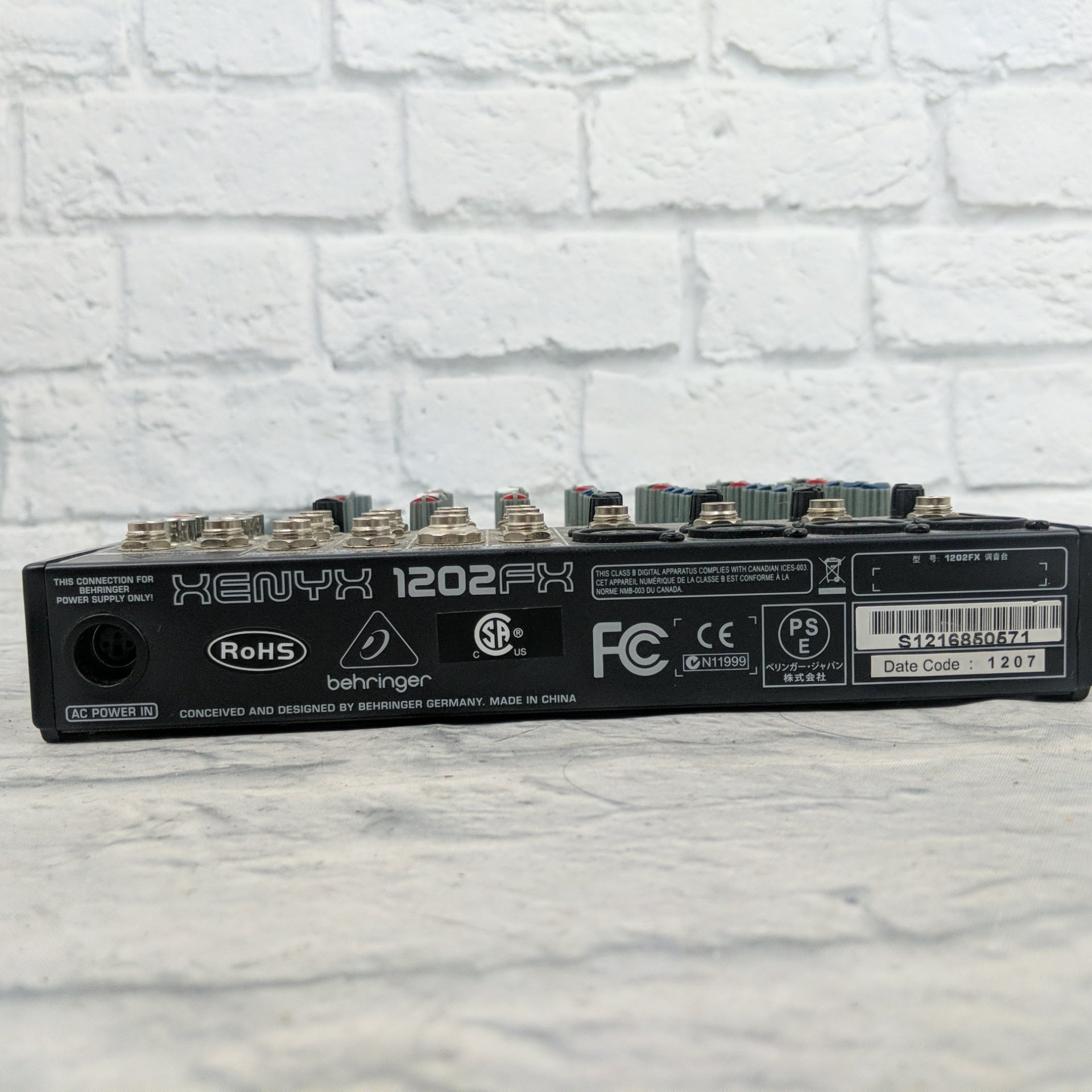 Behringer Xenyx 1202FX