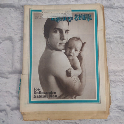 Vintage Rolling Stone Magazine - No 80 April 15 1971 - Joe Dallesandro Cover