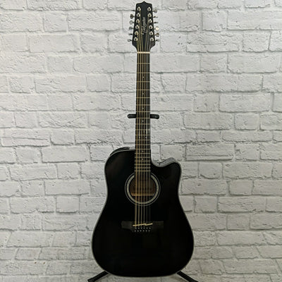 Takamine GD30CE 12 String Acoustic Electric Guitar - Black