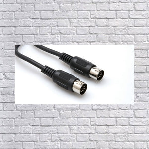 Hosa Cable Standard MIDI Cable - 15 Foot