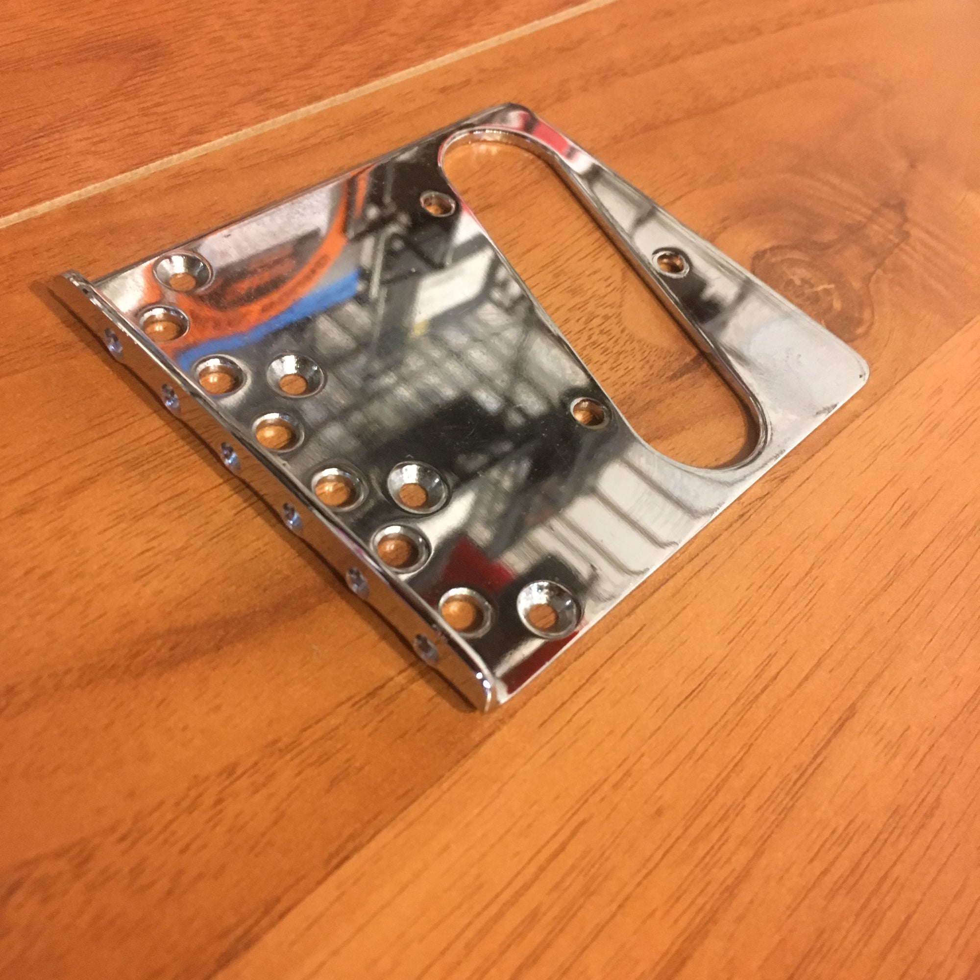 Tele Chrome Bridge Plate