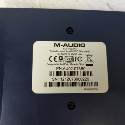M-Audio Fast Track Pro Interface