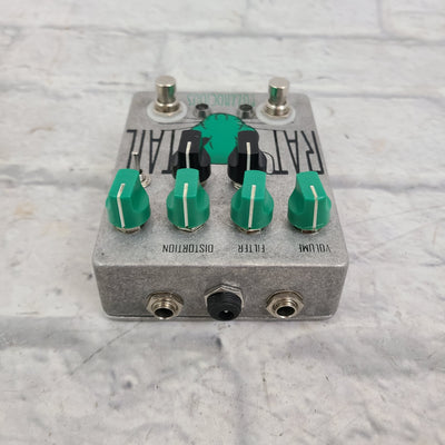 Fuzzrocious Rat Tail/ Cat Tail Mod Distortion Pedal
