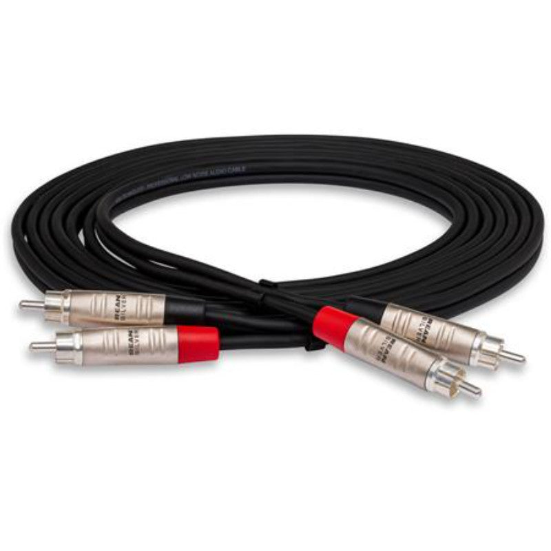 Hosa HRR005X2 Pro Stereo Interconnect  Dual Rean Rca To Same  5 Ft