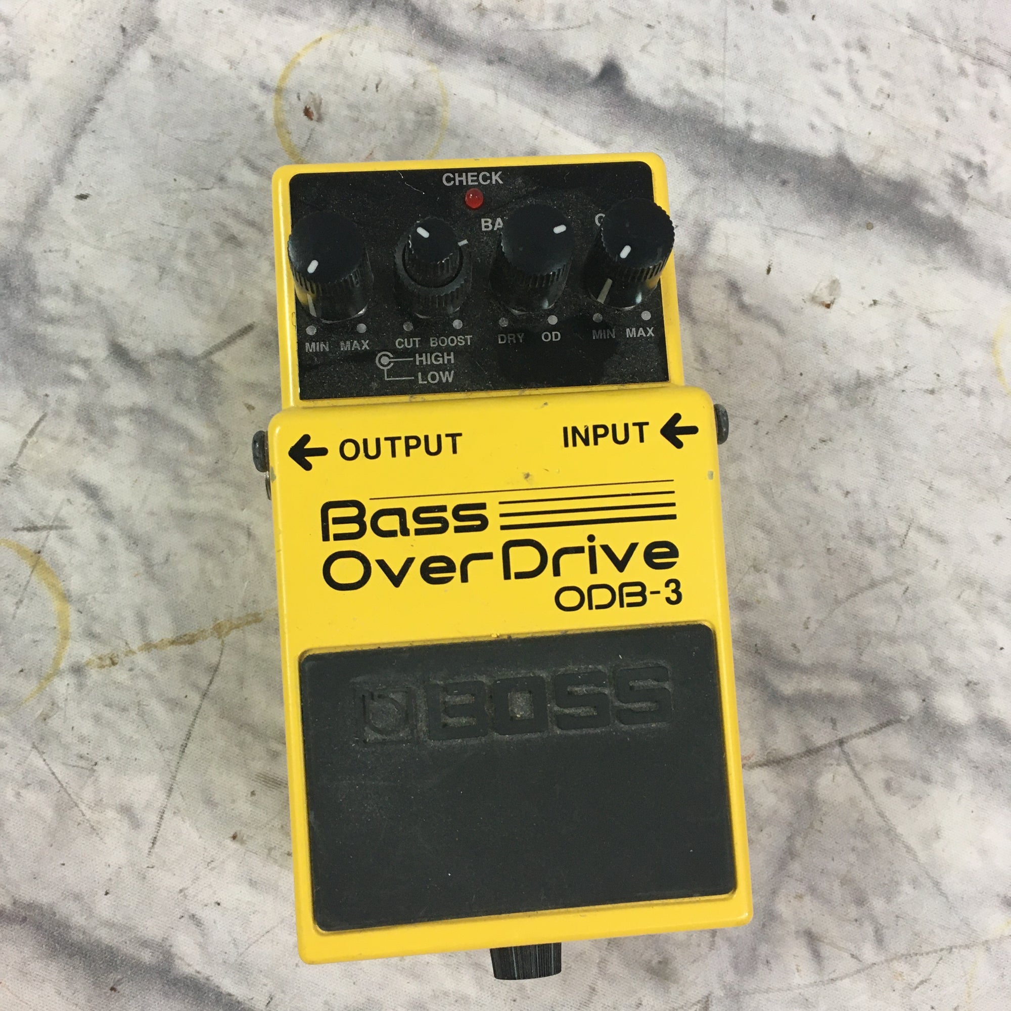 odb 3 pedal Boss ODB-3 Bass Overdrive Pedal