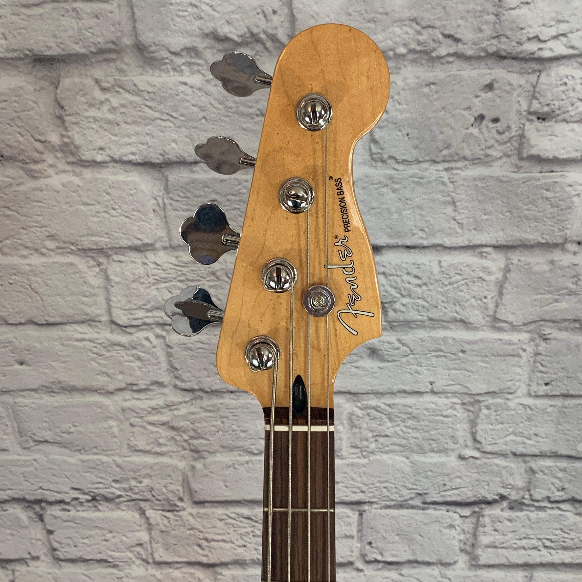Fender Precision 4 String Electric Bass Sunburst MIM - Evolution Music